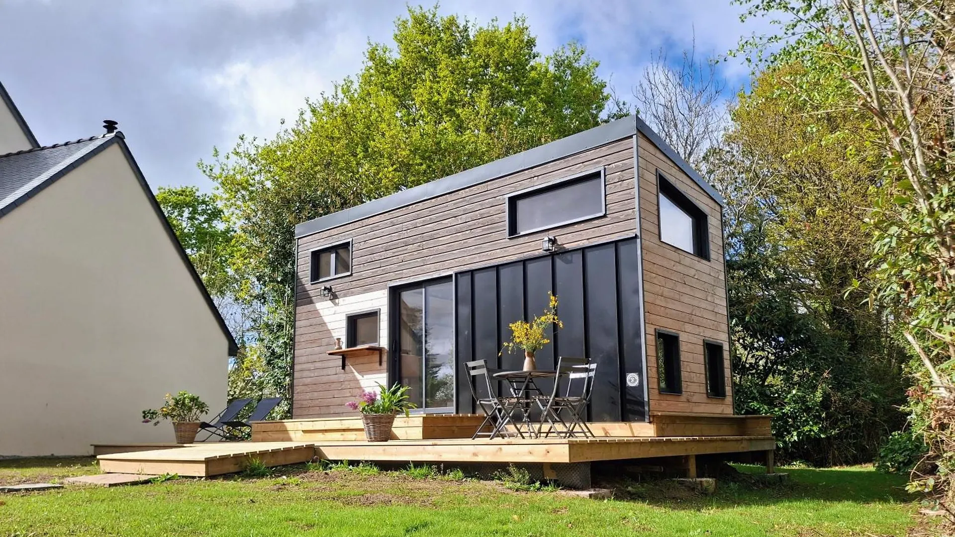 Alpstuga My Tiny House Proche Mer Clohars-Fouesnant Frankrike